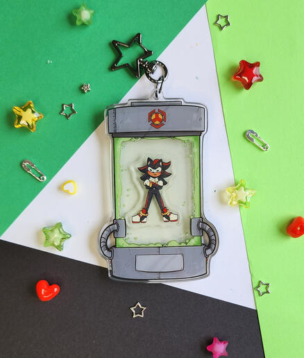 Shaker keychain
